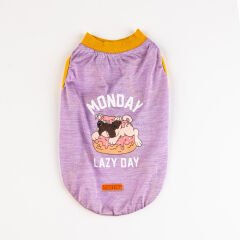 Pawstar Plum Lazy Köpek Tişörtü