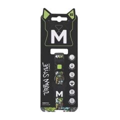 M-PETS URBAN STYLE FREESTYLE MULTİCOLOR KÖPEK BOYUN TASMASI (XS
