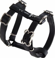 Rogz Luna Köpek Göğüs Tasması – Siyah, Extra Small (8 mm)