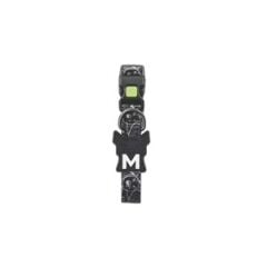 M-PETS URBAN STYLE FREESTYLE BLACK/WHİTE KÖPEK BOYUN TASMASI (M)