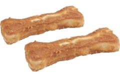 Rawhide Pressed Bones Tavuk Eti Kaplı Kemik Köpek Ödülü 2 li 15 cm