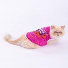 Pawstar Fuşya Crab Köpek Tişörtü