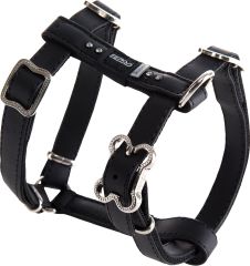 Rogz Luna Köpek Göğüs Tasması – Siyah, Medium (16 mm)