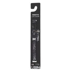 M-PETS URBAN STYLE FREESTYLE BLACK/WHİTE KEDİ BOYUN TASMASI