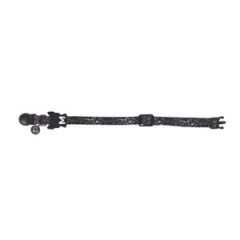 M-PETS URBAN STYLE FREESTYLE BLACK/WHİTE KEDİ BOYUN TASMASI