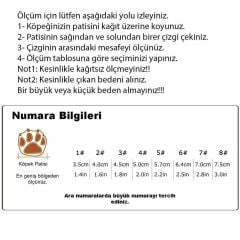 Truelove Turuncu Köpek Ayakkabısı – Su Geçirmez