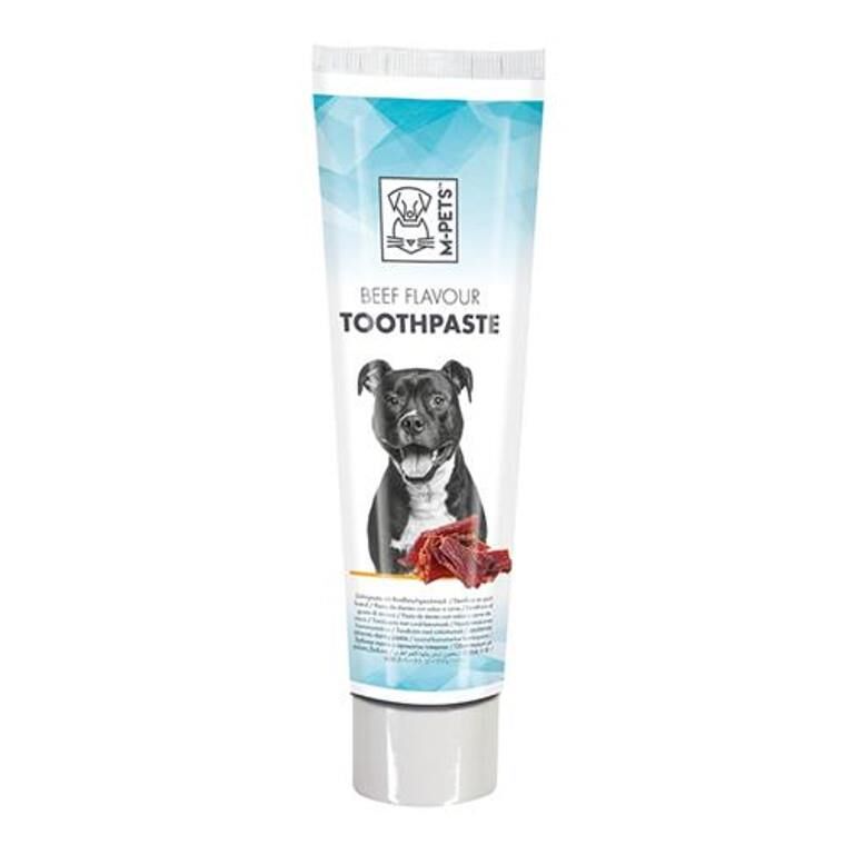 M-PETS Kedi ve Köpekler için Biftek Aromalı Diş Macunu – 100 g