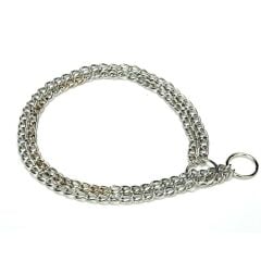 Flip İkili Zincir Köpek Eğitim Tasması – 3 mm 60 cm