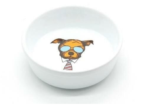 Ally Paws Desenli Seramik Mama Kabı 400 ml (Tekli)