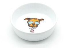 Ally Paws Desenli Seramik Mama Kabı 400 ml (Tekli)