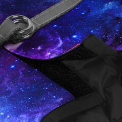 Waudog Tasarım Yumuşak Köpek Harneşi, ''NASA21'' Deseni, XS1, B 24-27 CM, C 18-20 CM