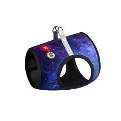 Waudog Tasarım Yumuşak Köpek Harneşi, ''NASA21'' Deseni, XS1, B 24-27 CM, C 18-20 CM