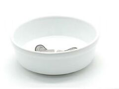 Ally Paws Desenli Seramik Mama Kabı 400 ml (Tekli)