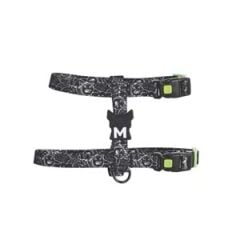 M-PETS URBAN STYLE BLACK/WHİTE ACTİVE KÖPEK GÖĞÜS TASMASI (XS)