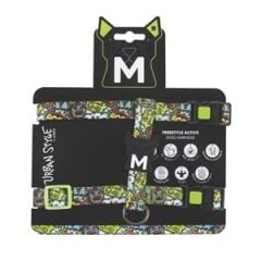 M-PETS URBAN STYLE MULTİCOLOR ACTİVE KÖPEK GÖĞÜS TASMASI (M)