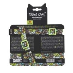M-PETS URBAN STYLE MULTİCOLOR ACTİVE KÖPEK GÖĞÜS TASMASI (M)