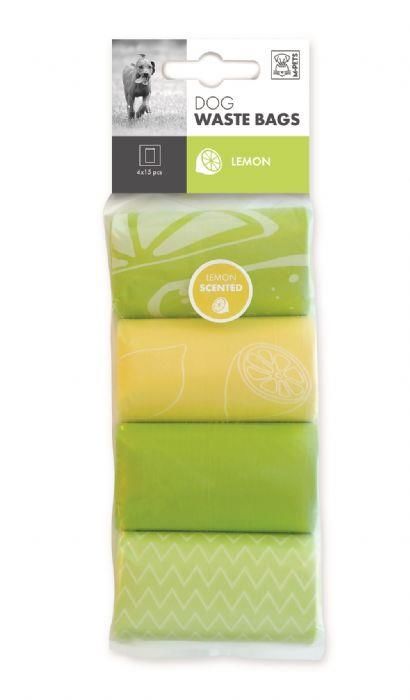 Waste Bag Lemon Scented Limon Kokulu Kaka Poşeti  4x15'li