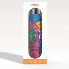 M-PETS PETJOY PURRFECT PETFAMİLY TERMOS 500ML LİGHT BLUE