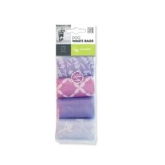 M-Pets Waste Bag Lavender Scented Lavanta Kokulu Kaka Poşeti – 4x15’li