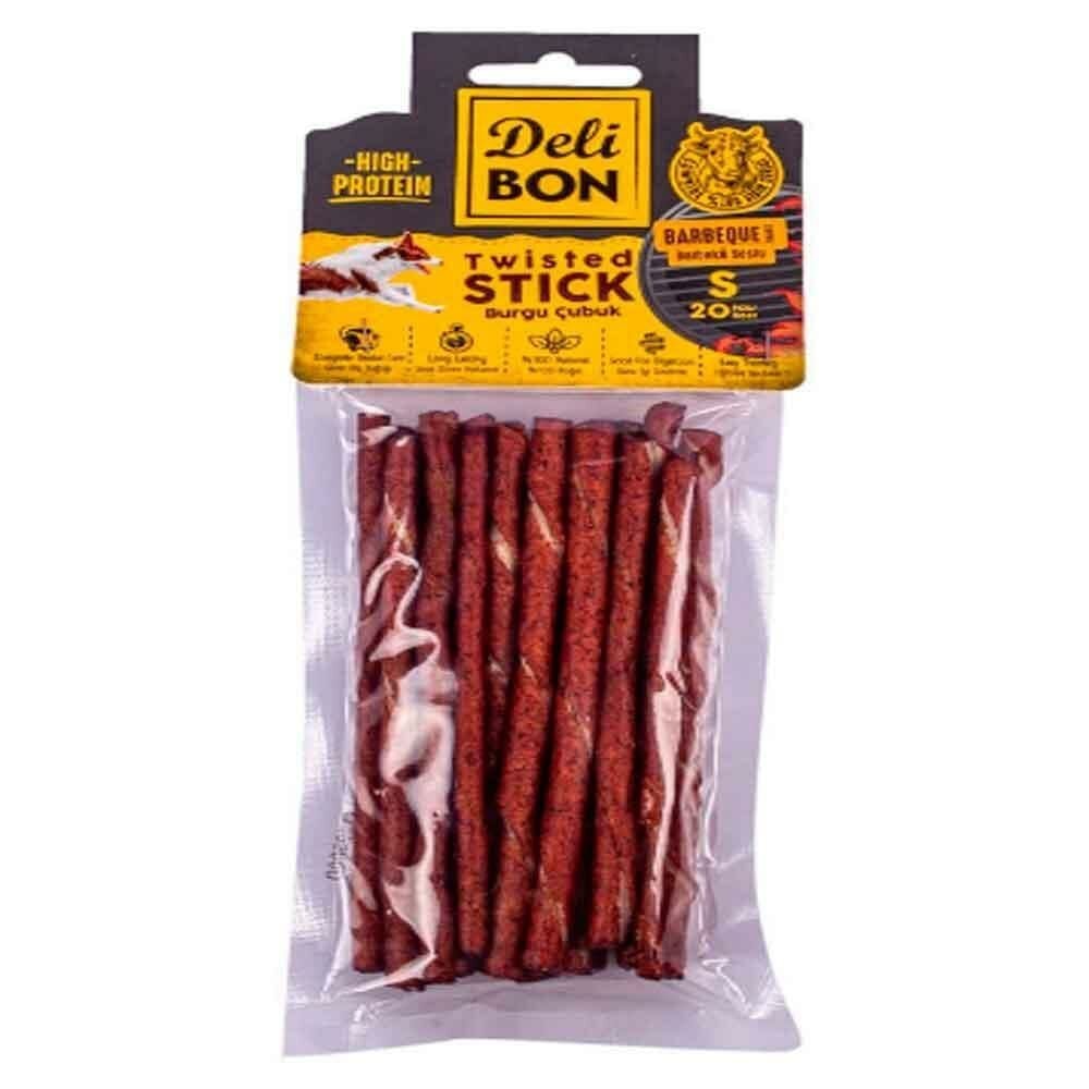 Burgu Çubuk Barbekü Soslu Köpek Ödülü 20’li Paket – İnce