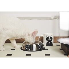 M-PETS PETJOY MOONPİE KUPA 350ML BLACK&WHİTE