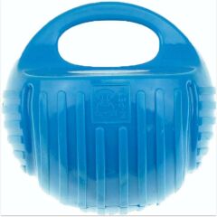 M-Pets Arco Ball Kauçuk Top Köpek Oyuncağı – Mavi (M Boy)