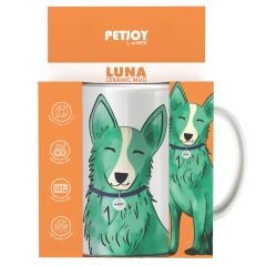 M-PETS PETJOY LUNA KUPA 350ML GREEN