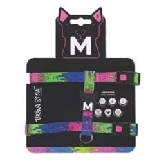 M-PETS URBAN STYLE LAVA ACTİVE KÖPEK GÖĞÜS TASMASI (S)