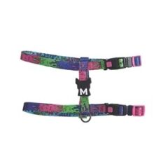 M-PETS URBAN STYLE LAVA ACTİVE KÖPEK GÖĞÜS TASMASI (S)