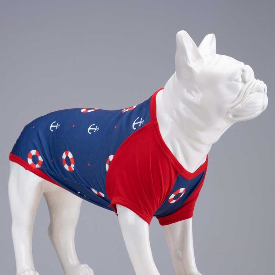 Lindodogs Little Sailer Küçük ve Orta Irk Köpek Tshirt Beden: 4