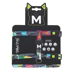 M-PETS URBAN STYLE DNA ACTİVE KÖPEK GÖĞÜS TASMASI (S)