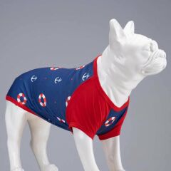 Lindodogs Little Sailer Küçük ve Orta Irk Köpek Tshirt Beden: 7