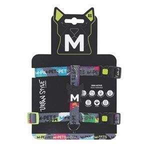 M-PETS URBAN STYLE DNA ACTİVE KÖPEK GÖĞÜS TASMASI (XS)
