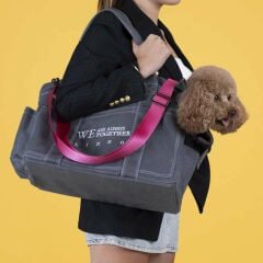 Lindo Köpek Çantası – Anthracite | Şık & Konforlu Taşıma Çantası