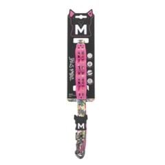 M-PETS URBAN STYLE GRAFFITI ŞOK EMİCİ GEZDİRME TASMA (M)