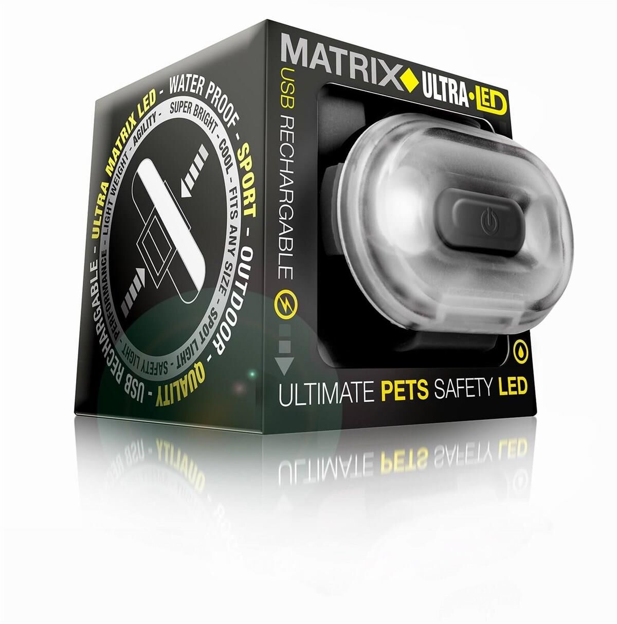 Max & Molly Ultra Matrix LED Tasma Işığı – Su Geçirmez, Ayarlanabilir Işık Seviyeli