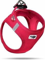 Curli Vest Harness Air-Mesh Köpek Göğüs Tasması Kırmızı (2XS)
