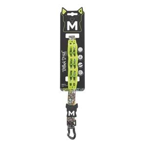 M-PETS URBAN STYLE FREESTYLE MULTİCOLOR ŞOK EMİCİ GEZDİRME TASMA (M)
