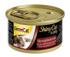 Shinycat Tavuk&Karides&Malt Özü Kedi Konservesi 70gr