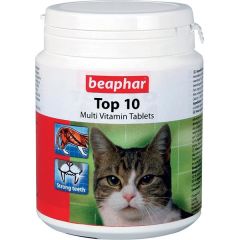 Beaphar Top 10 Kediler için Multivitamin Tablet – 180 Adet