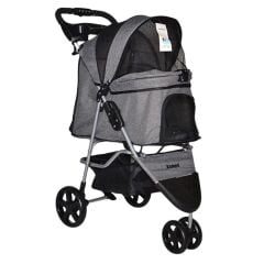 TriBoro Gri Kedi ve Köpek Gezdirme Arabası, Puset