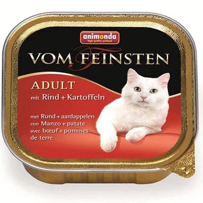 Sığır Etli ve Patatesli Kedi Konservesi 100 Gr