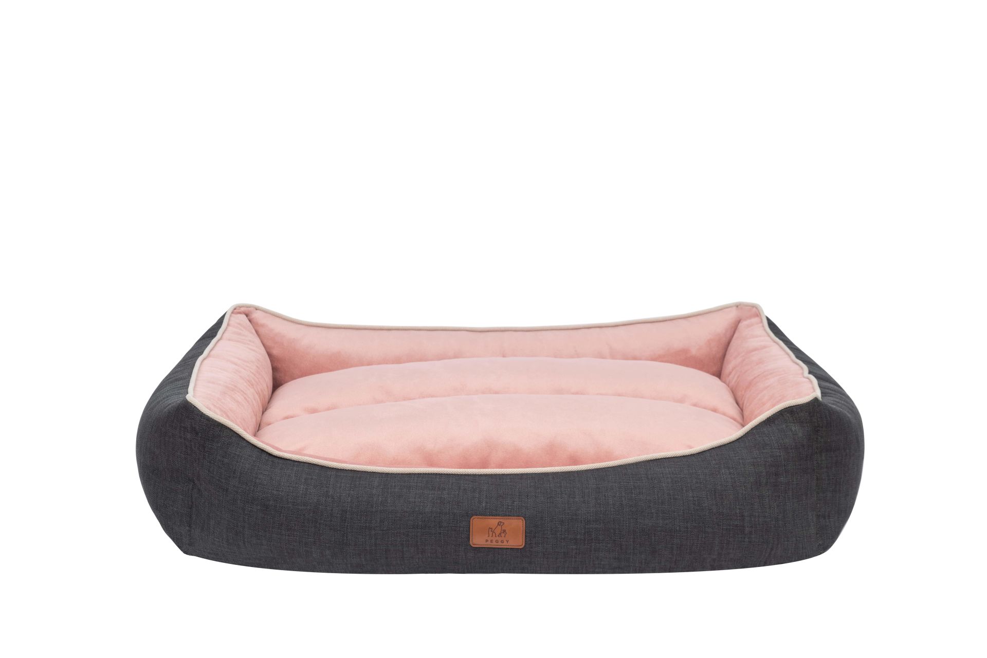 Lola Antrasit Pembe Kedi ve Köpekler için Yatak