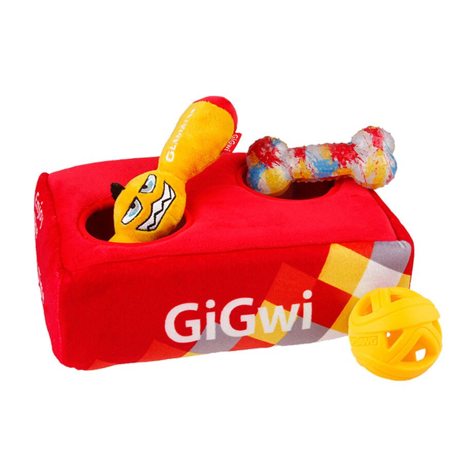 GiGwi Peluş Kemik Çantası Köpek Oyuncağı