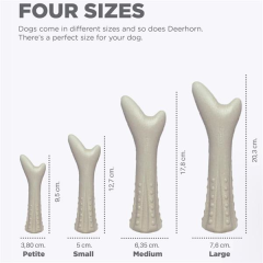 Deerhorn Antler Alternative Dog Chew Toy Köpek Çiğneme Oyuncağı - Medium