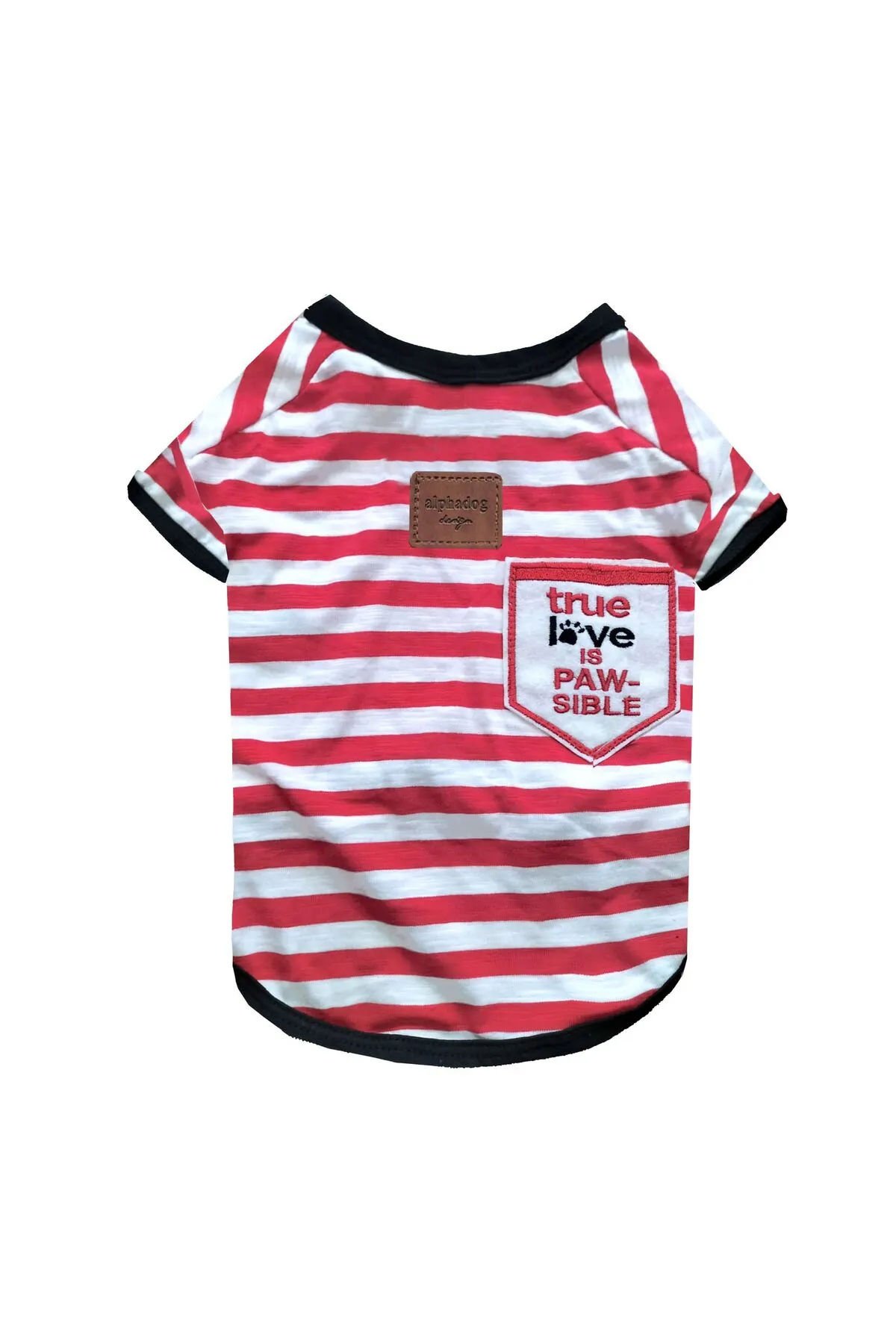 Alphadog True Love Yazlık Köpek T-Shirt – Pamuklu ve Esnek