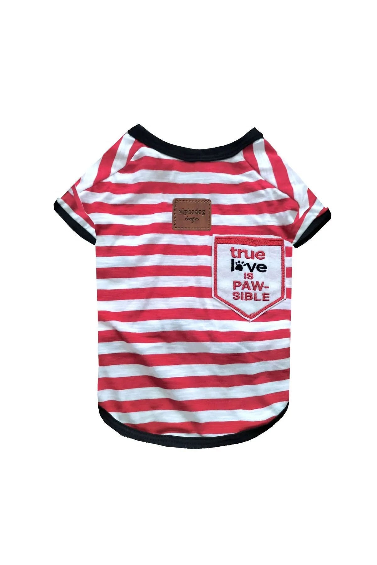 Alphadog True Love Yazlık Köpek T-Shirt – Pamuklu ve Esnek