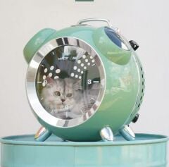 M-Pets Sixties Clock Taşıma Çantası – Kedilere Özel