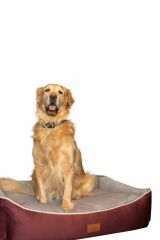 Lola Bordo Gri Kedi ve Köpekler için Yatak