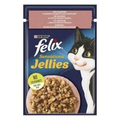 Sensations Somonlu ve Karidesli Yaş Kedi Maması 100 Gr